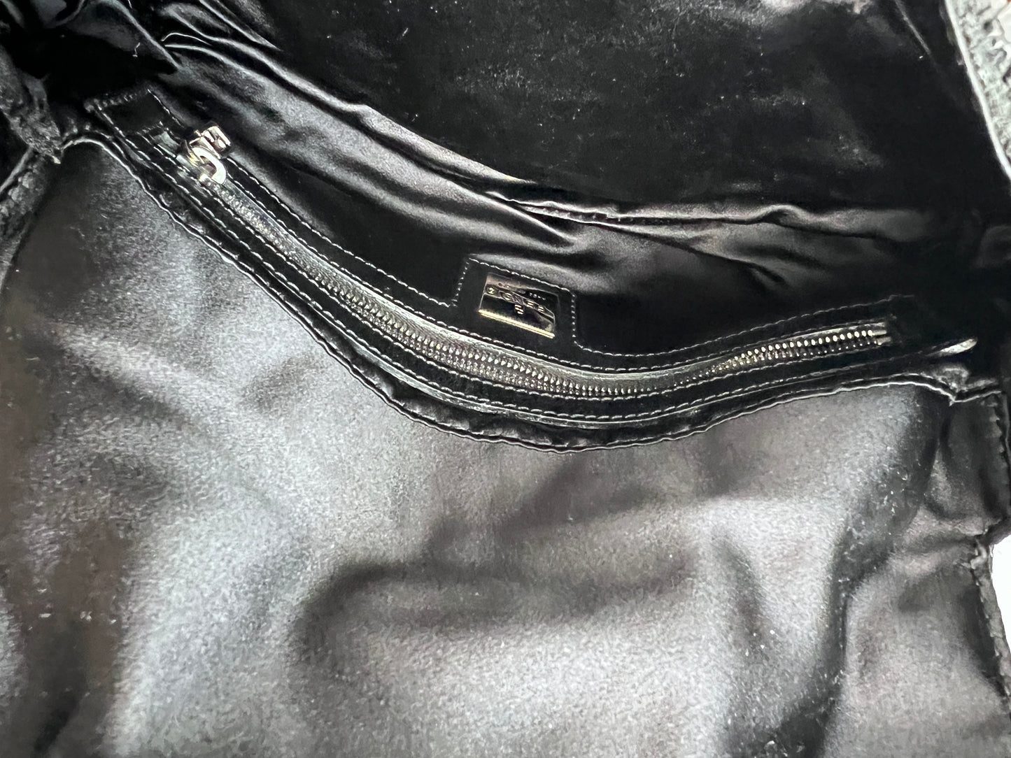 Fendi crystal cube beaded baguette