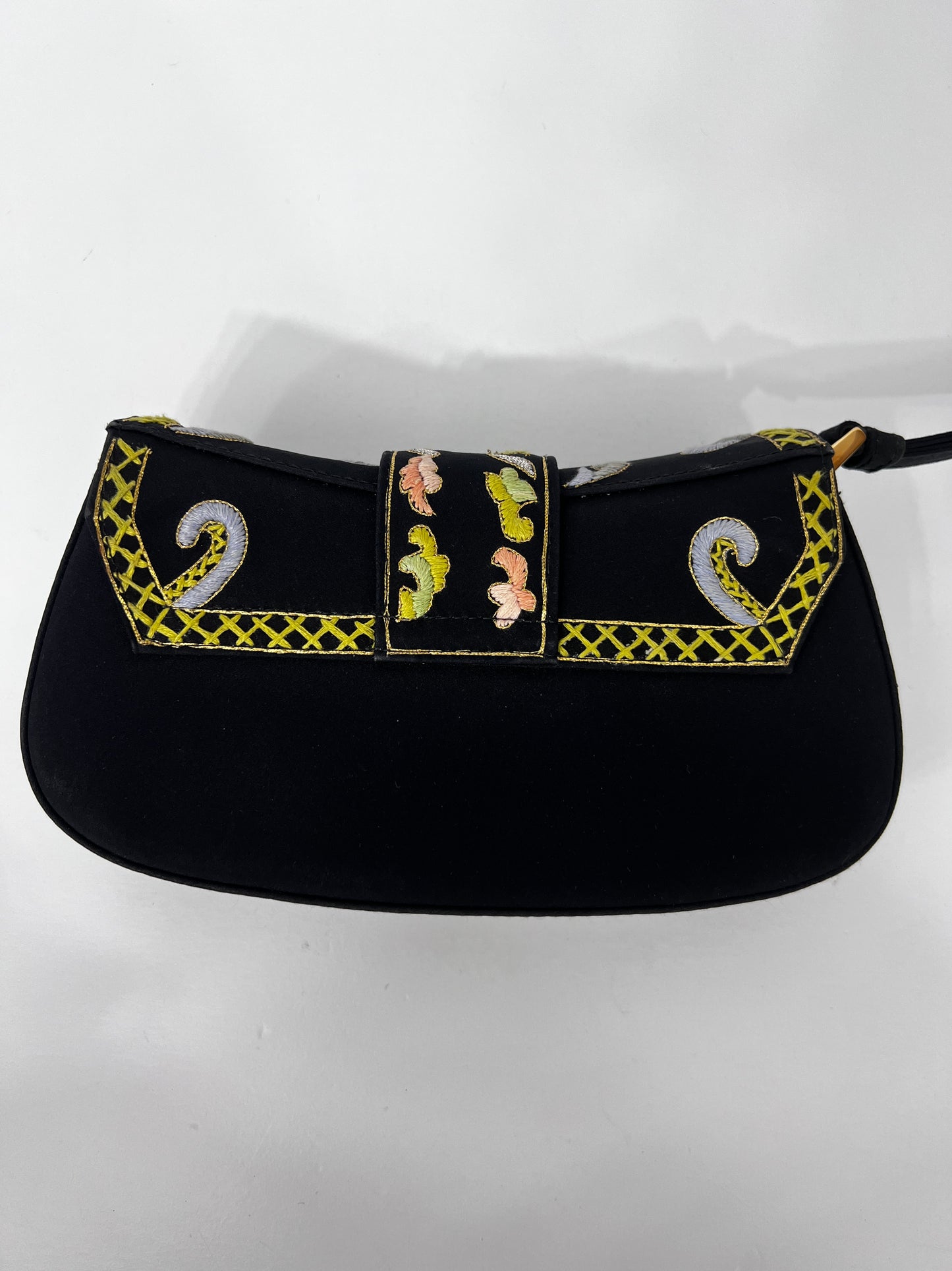 Pre-Owned Dior limited edition embroidered clutch