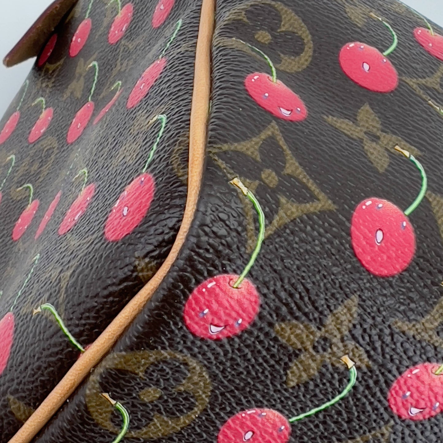 Vintage Louis Vuitton Monogram Cherries Speedy 25