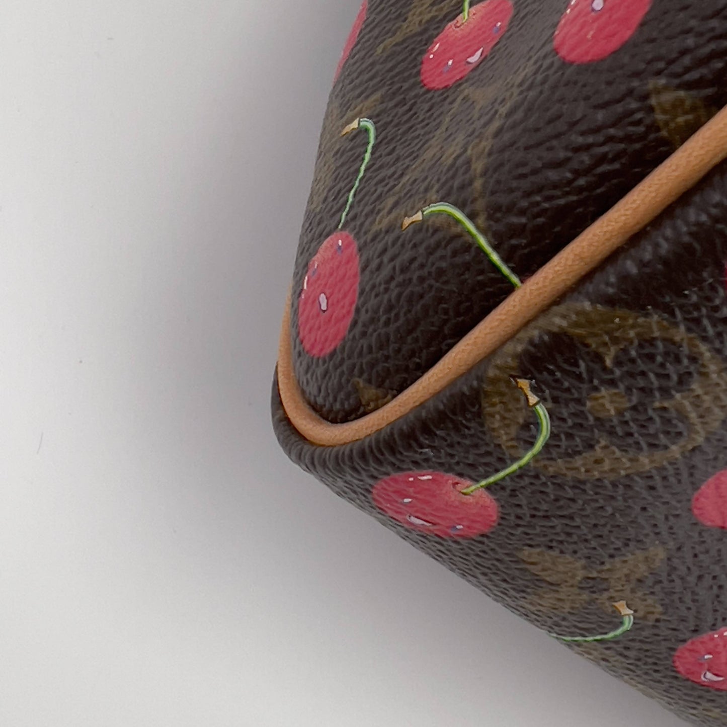 Vintage Louis Vuitton Monogram Cherries Speedy 25