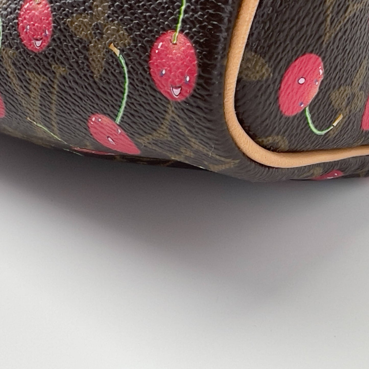 Vintage Louis Vuitton Monogram Cherries Speedy 25