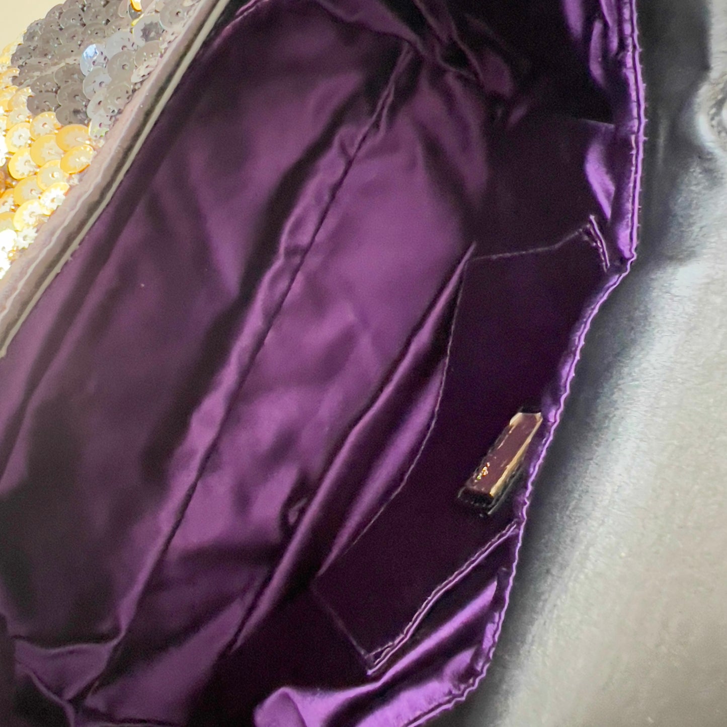 Fendi Sequin Spy Handle Bag