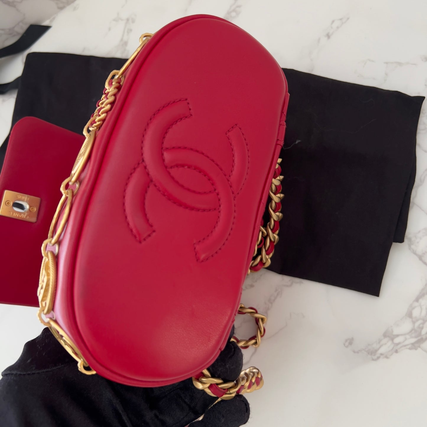 Chanel Small Coco Icon Charm Baclpack bag