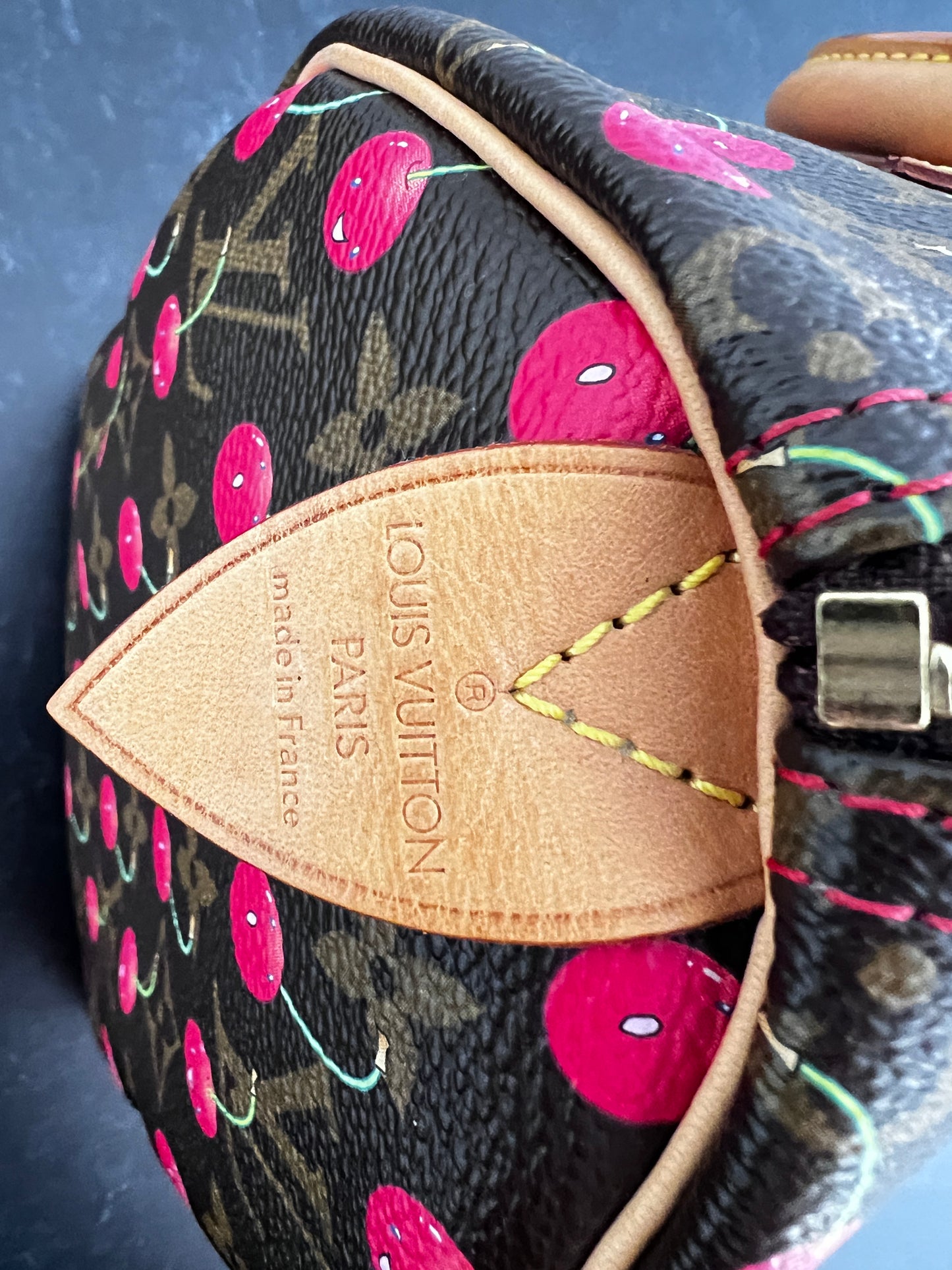Louis Vuitton Takashi Murakami Cerises Cherry Speedy 25