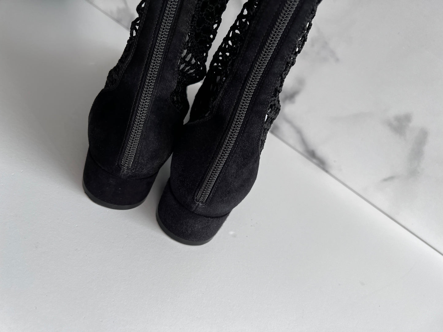 Dior black boots