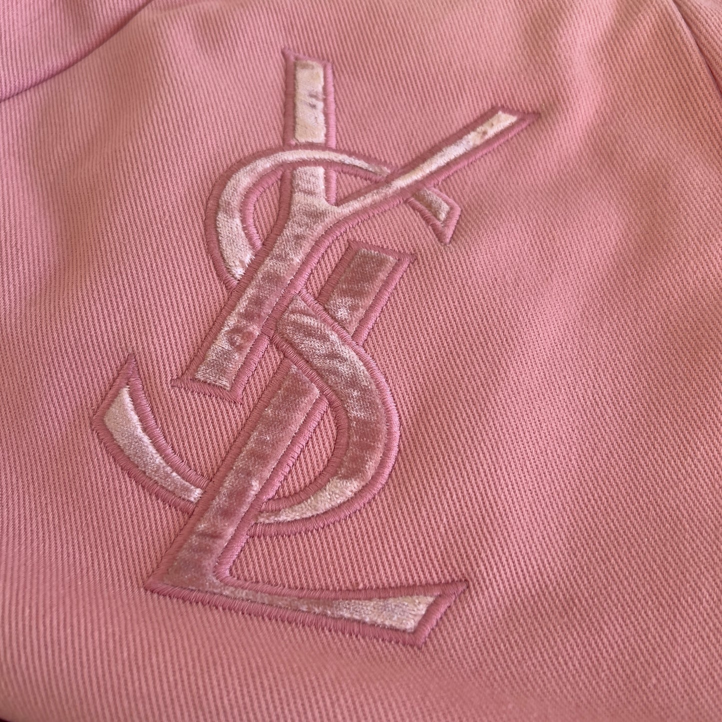 Vintage YSL Pink Canva Mombasa Bag