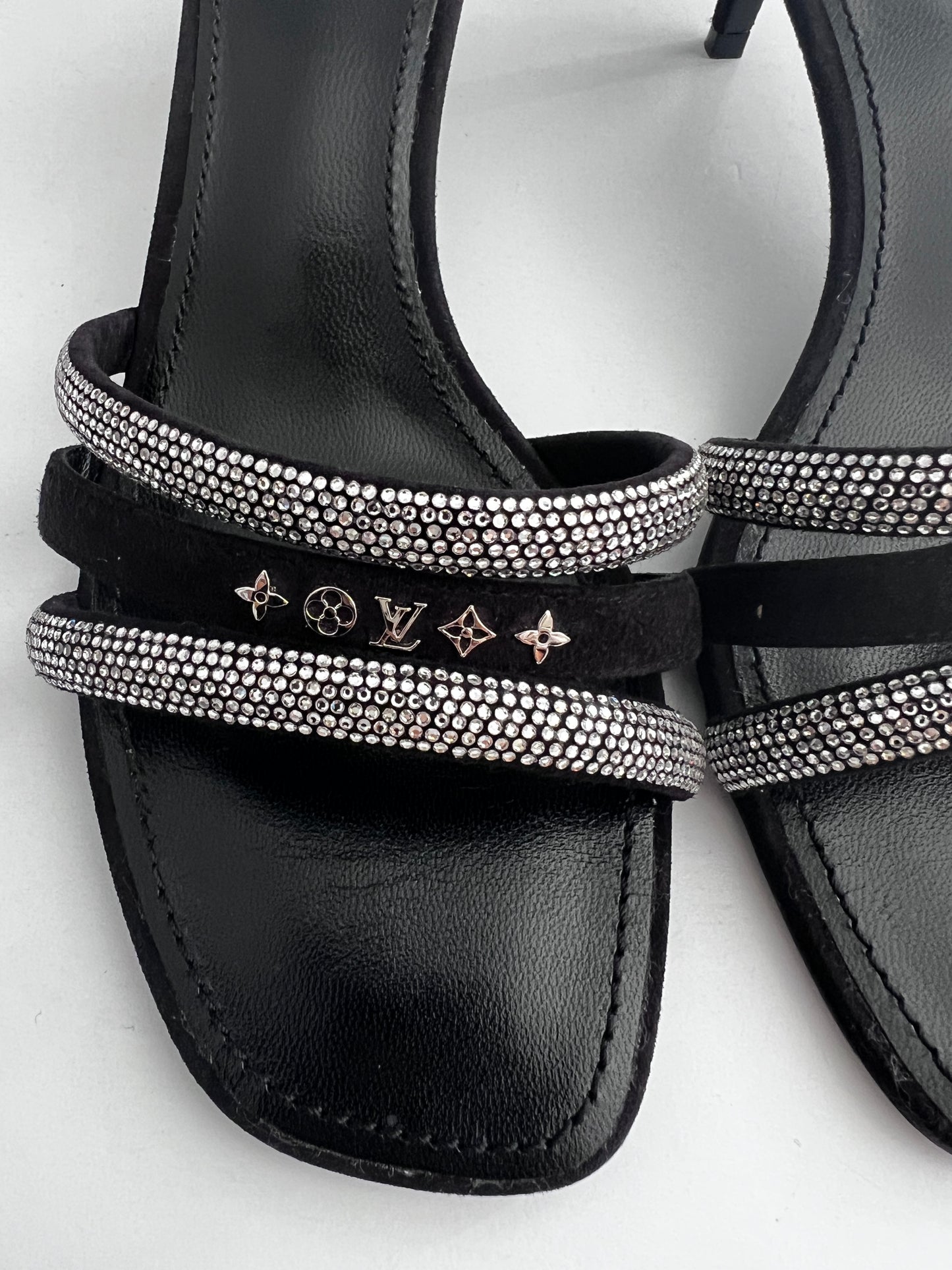Louis Vuitton appeal mule heels size38