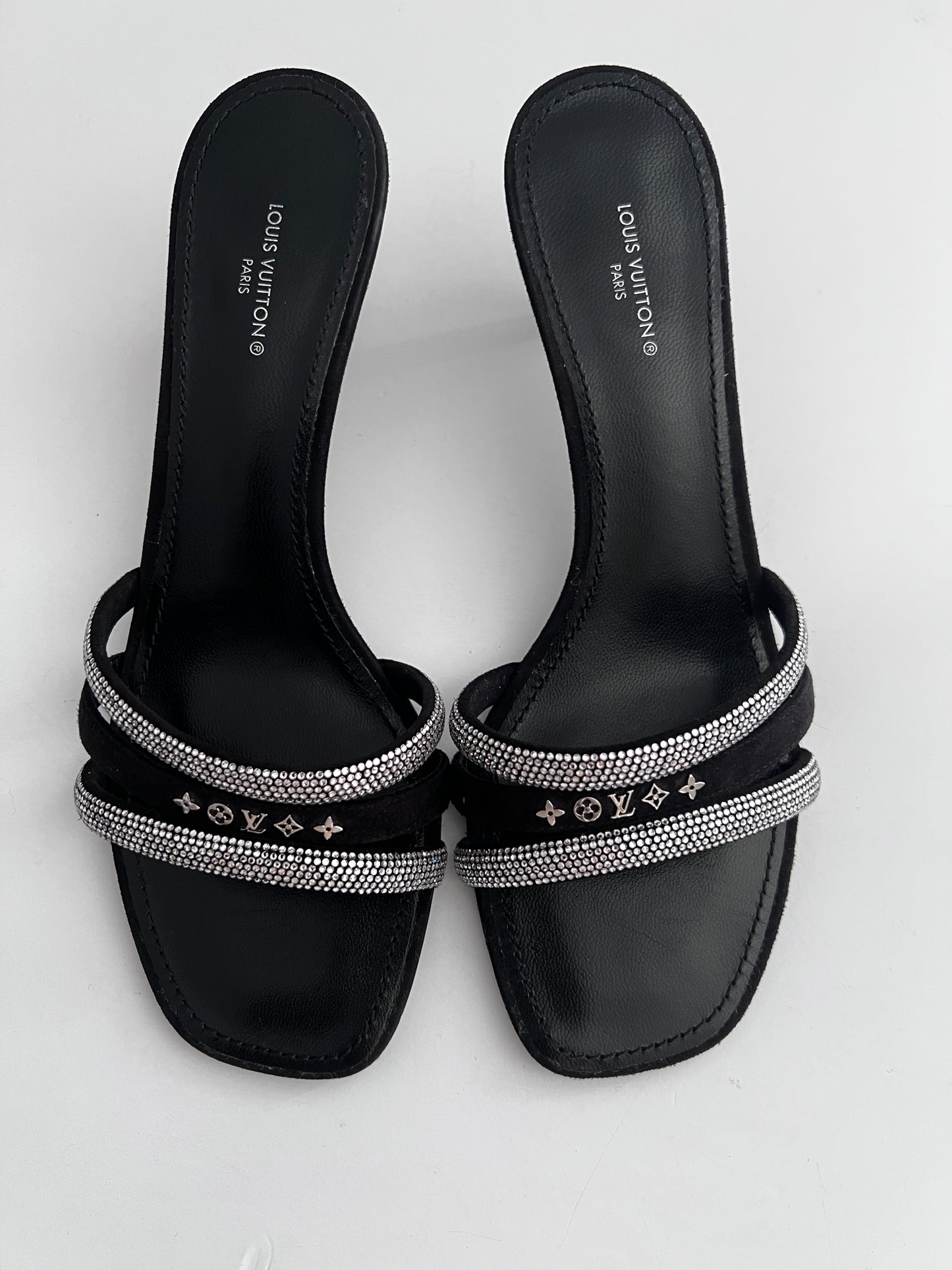 Louis Vuitton appeal mule heels size38