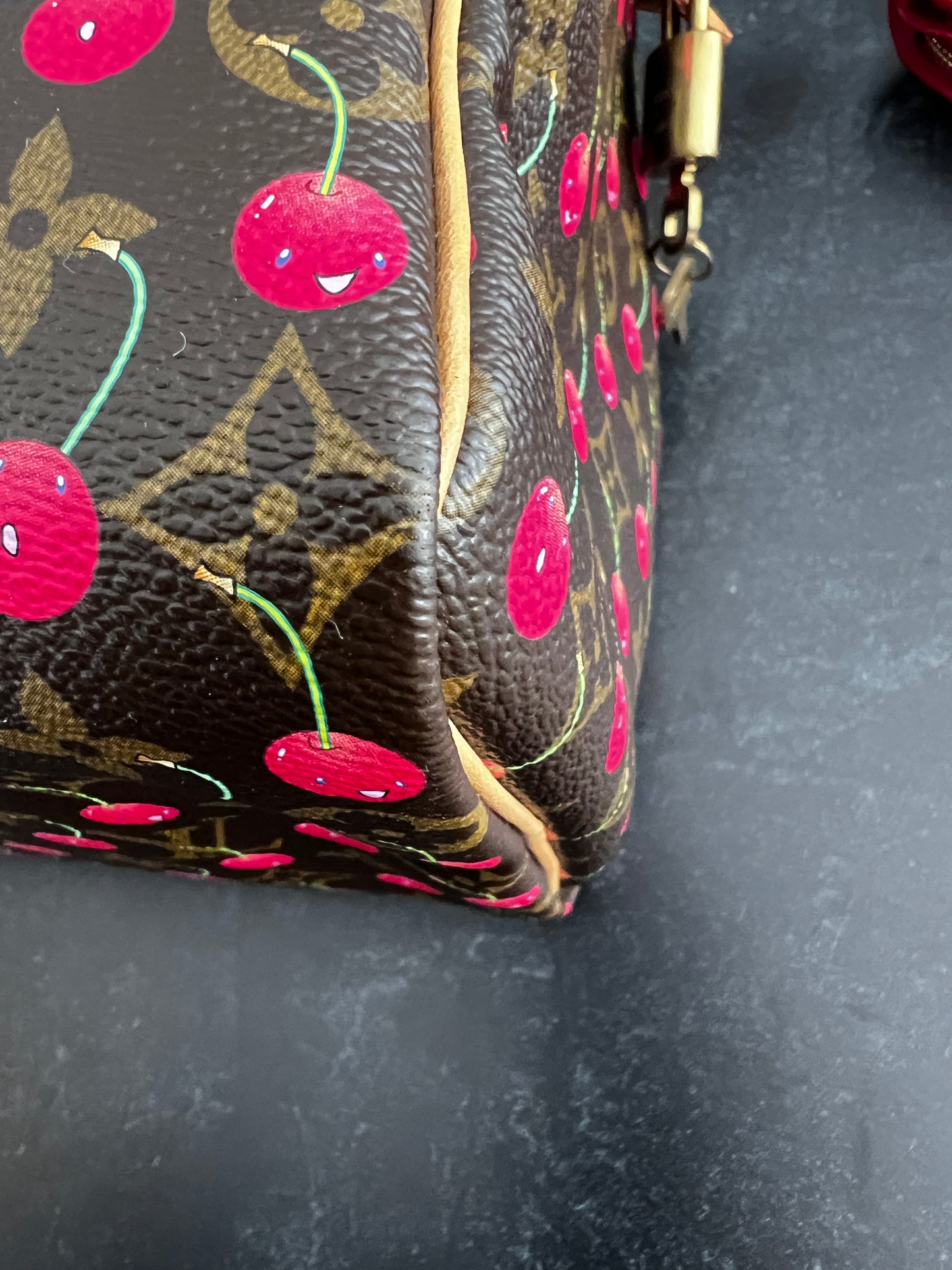 Louis Vuitton Takashi Murakami Cerises Cherry Speedy 25