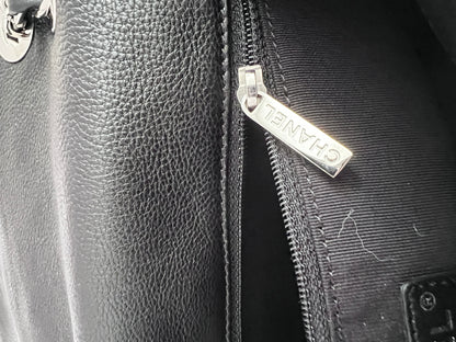 Chanel Stud Wars CC Flap Bag Chevron Calskin