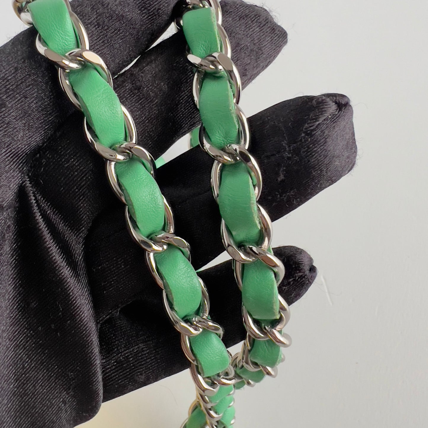 Vintage Chanel Valentine Heart Limited Edition Canvas Small Flap Bag