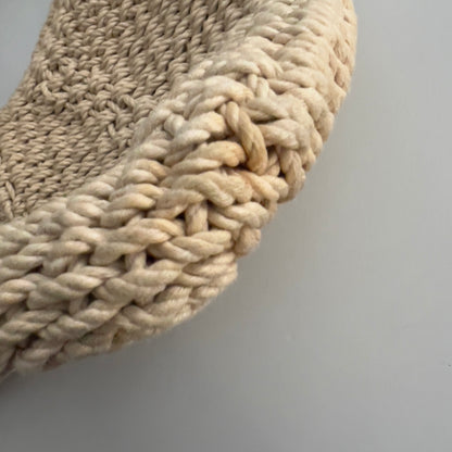 Vintage YSL Beige Raffia Mombasa Bag