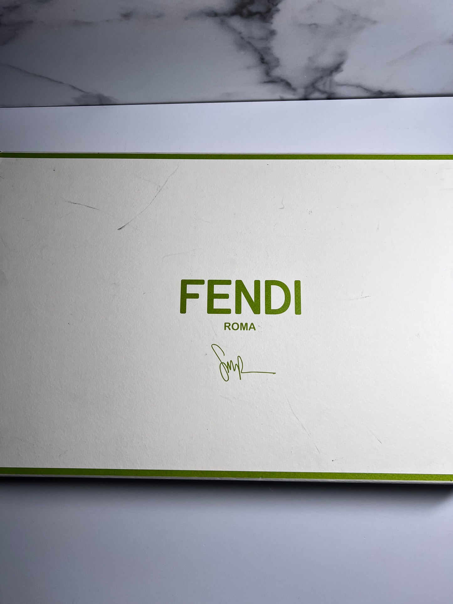 Fendi & SJP’s green sequin baguette