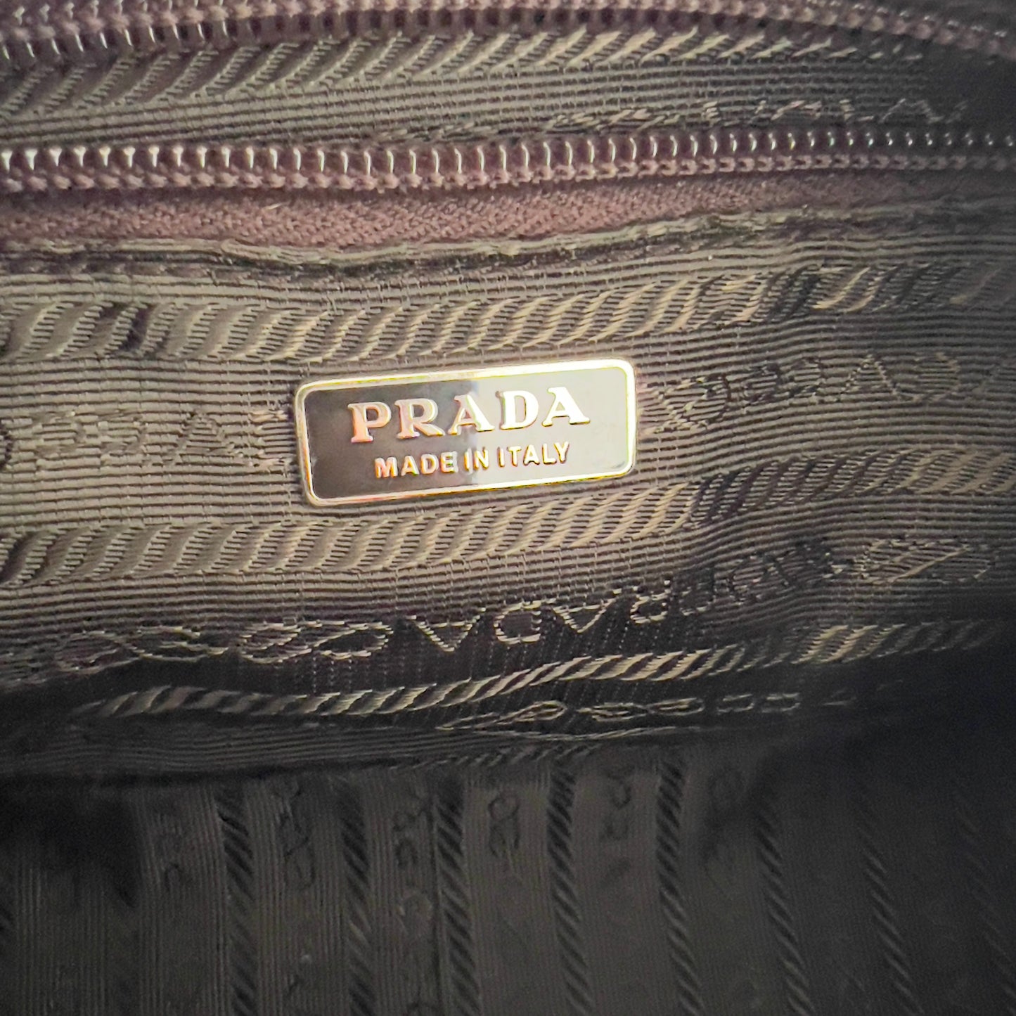 Vintage Prada Zebra Print Ponyhair Shoulder bag