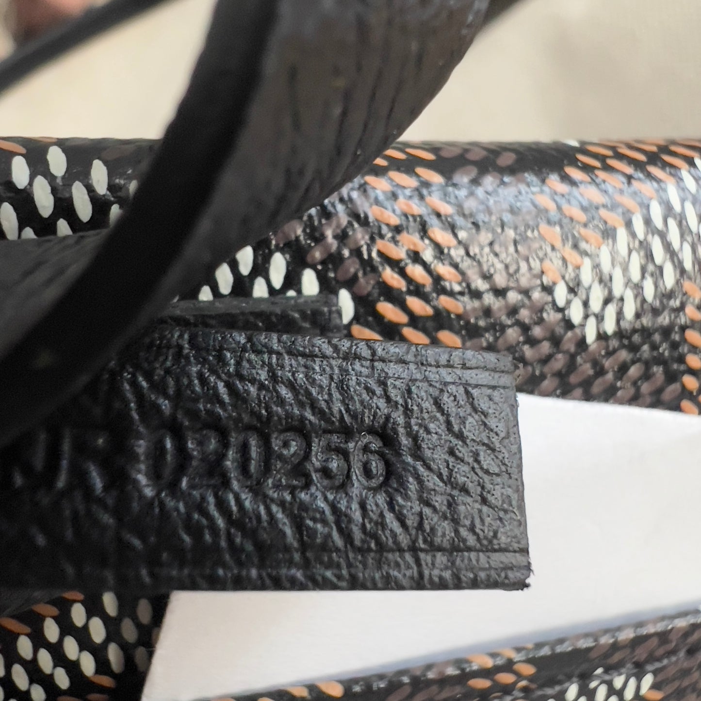 NWT! Preloved Goyard St. Louis GM Black