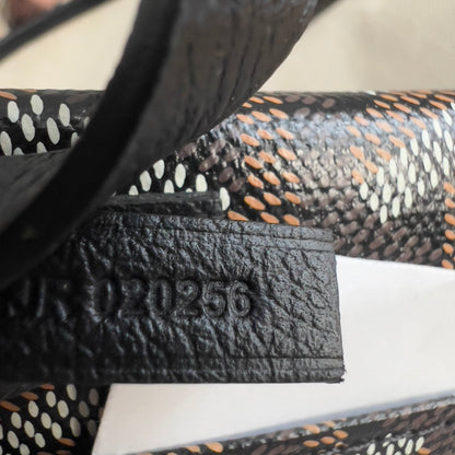 NWT! Preloved Goyard St. Louis GM Black