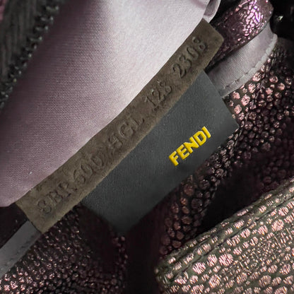 Fendi Metallic Purple Baguette
