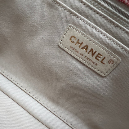 Chanel Multi Jumbo Multicolor Quilted Jersey Ultimate Stitch Flap Multiple colors