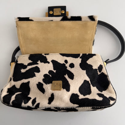Fendi Pony Hair Mini Mamma Baguette