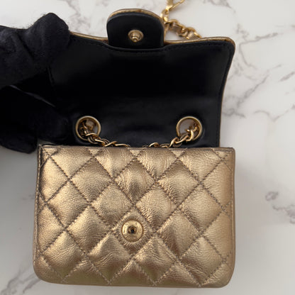 Vintage Chanel Micro Classic Belt Charm
