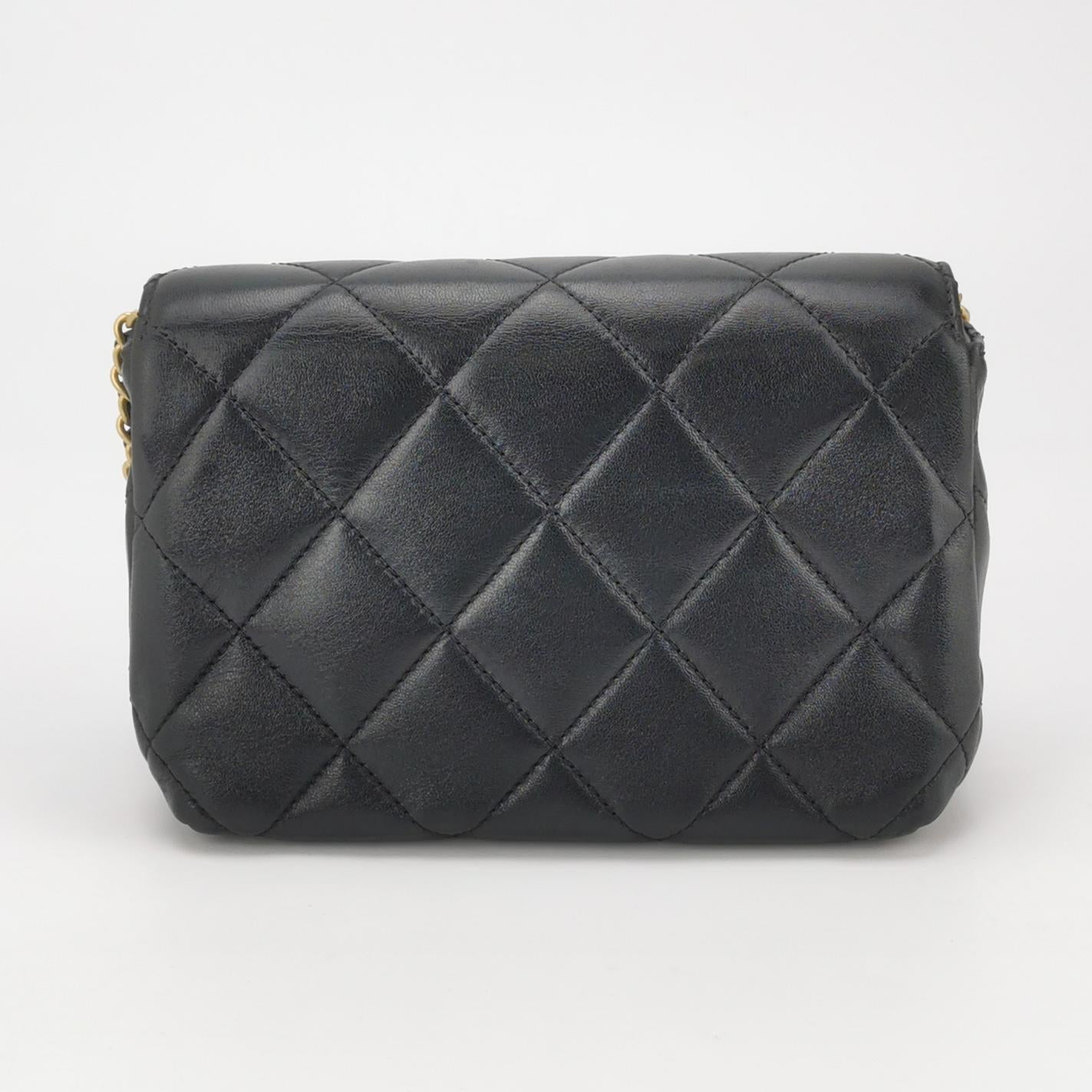 Flap Bag Lambskin CC turn-lock