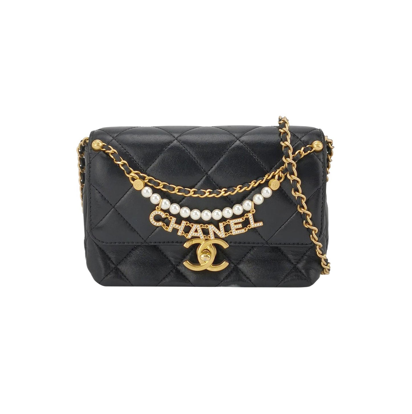 Flap Bag Lambskin CC turn-lock