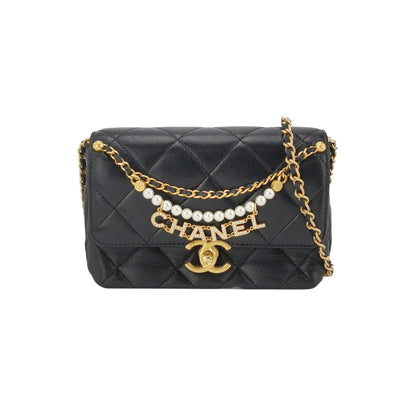 Flap Bag Lambskin CC turn-lock