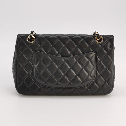 Classic Flap Seasonal limited Edition Medium Lambskin Logo CC turn-lock