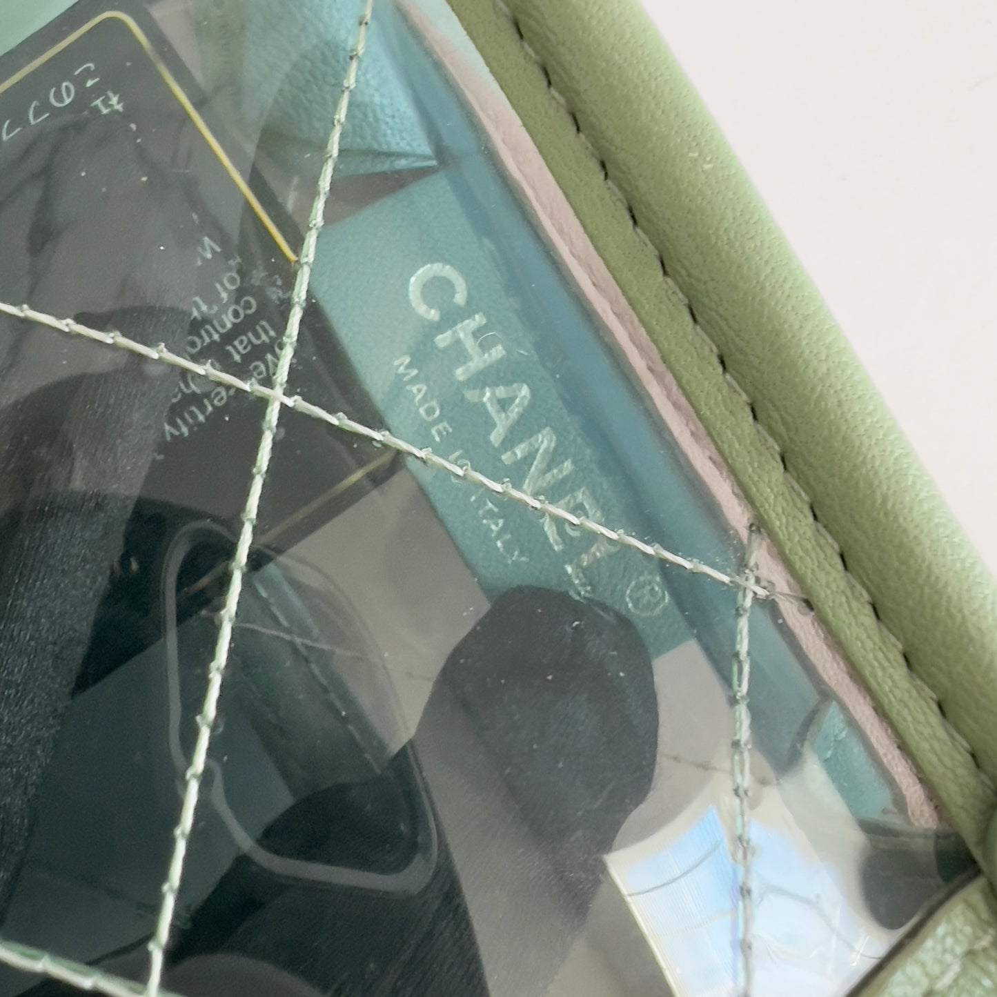 Chanel Coco Splash PVC Mini Rectangular Flap Bag