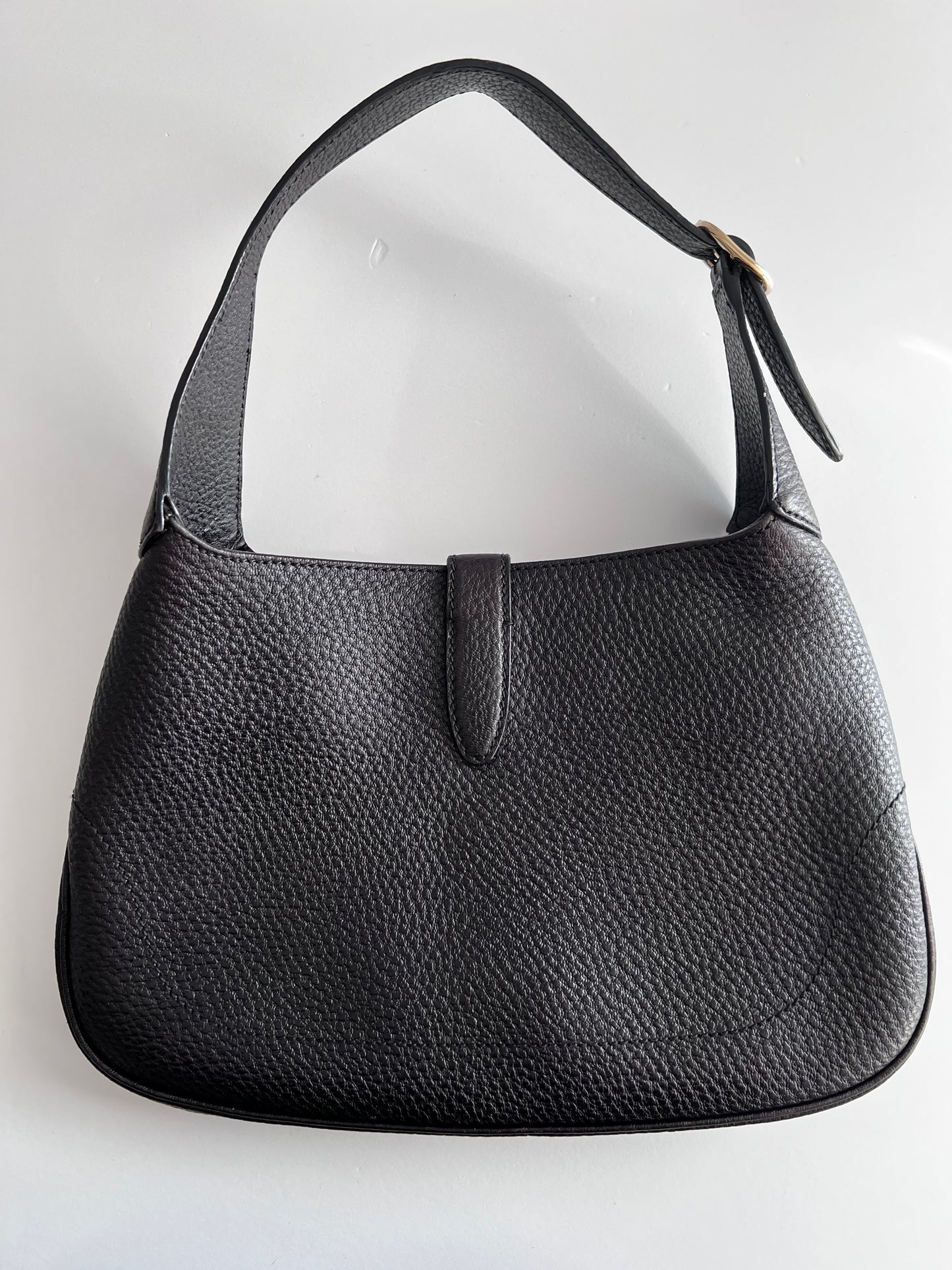 Gucci grain leather black small size Jackie 1961