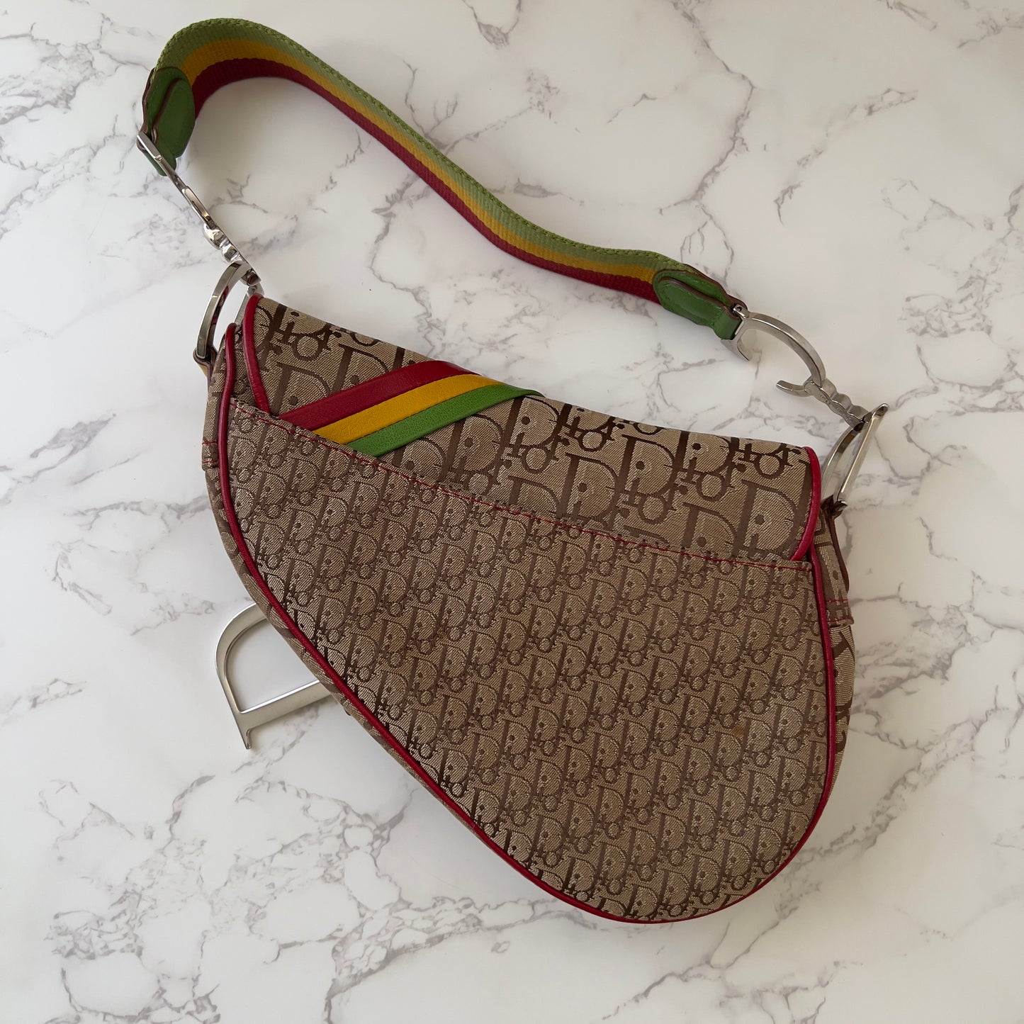 Dior Rasta saddle bag