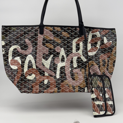 Goryard Saint Louis camo Print GM tote bag