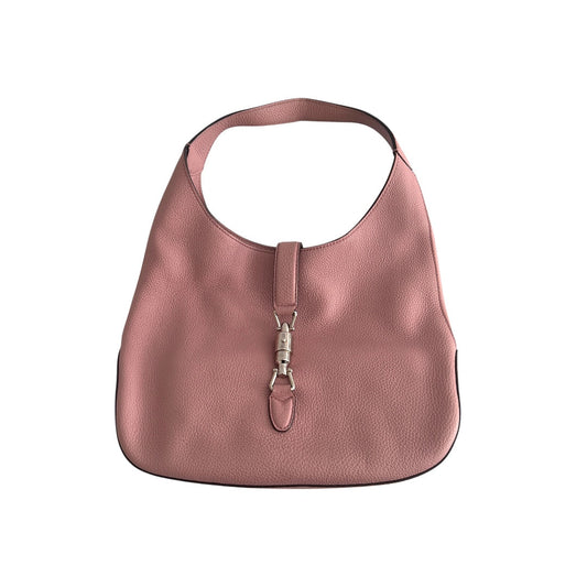 Gucci Grained Pink Hobo Small size