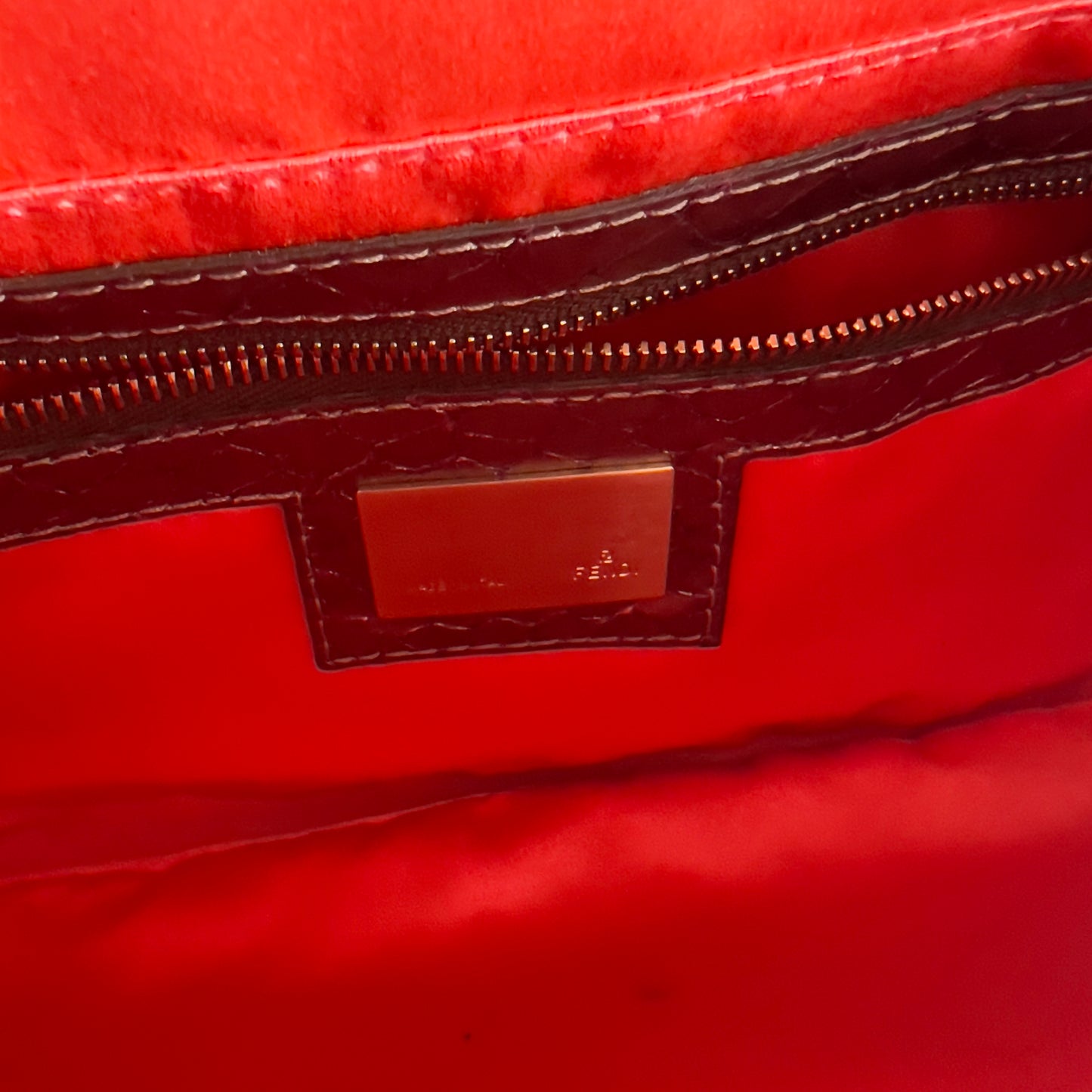 Ultra Rare Vintage Fendi Beaded Embroidered Baguette