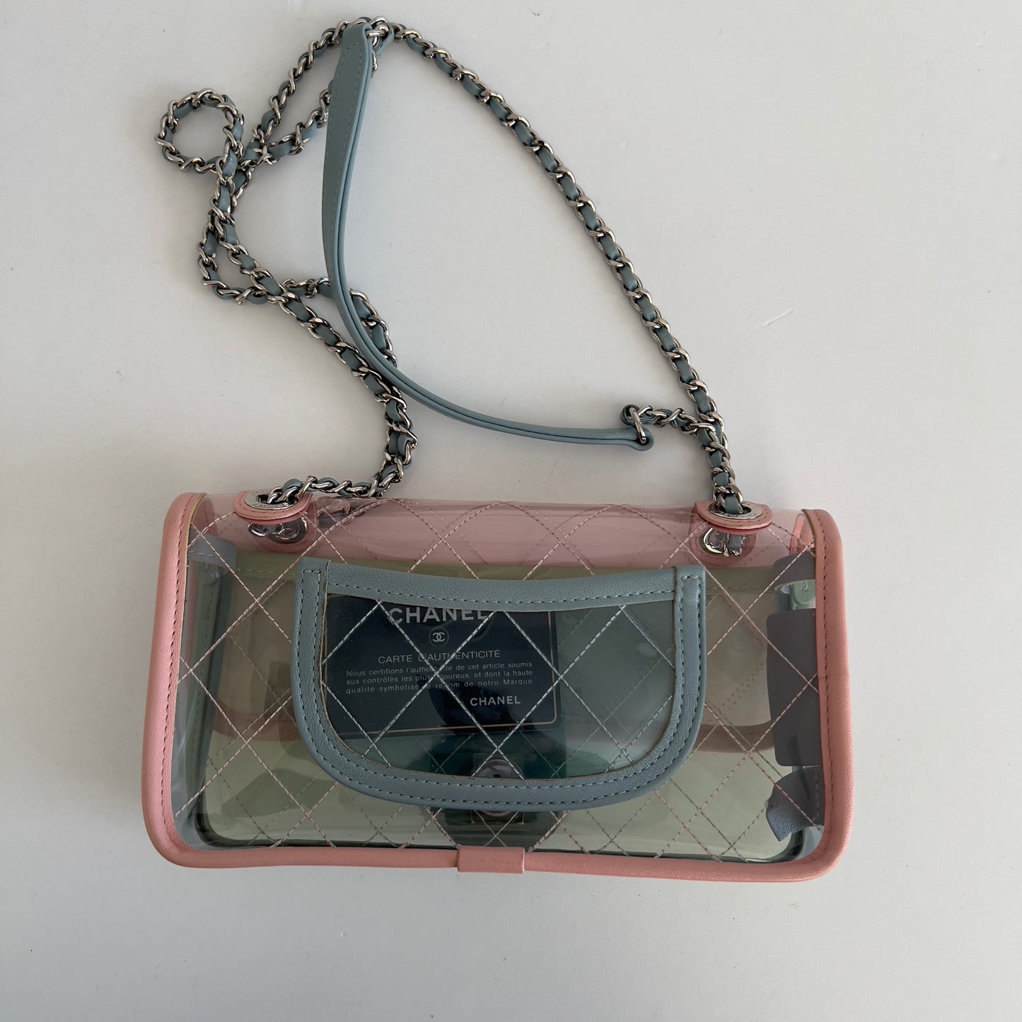 Chanel Coco Splash PVC Mini Rectangular Flap Bag