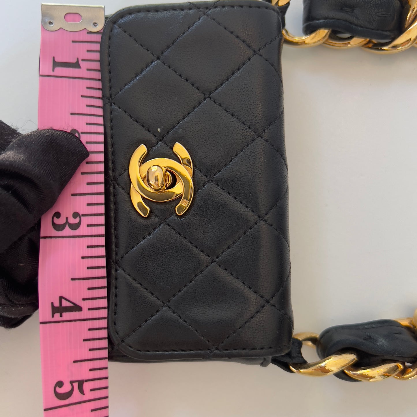Vintage Chanel CC Turn-lock mini bag