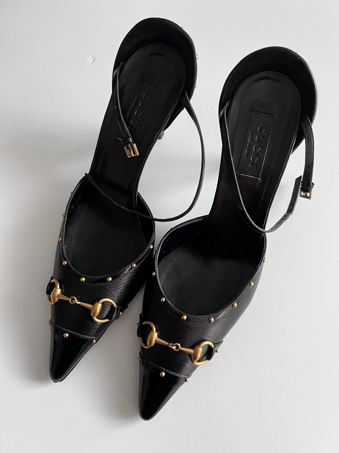 Vintage Gucci horsebit heels