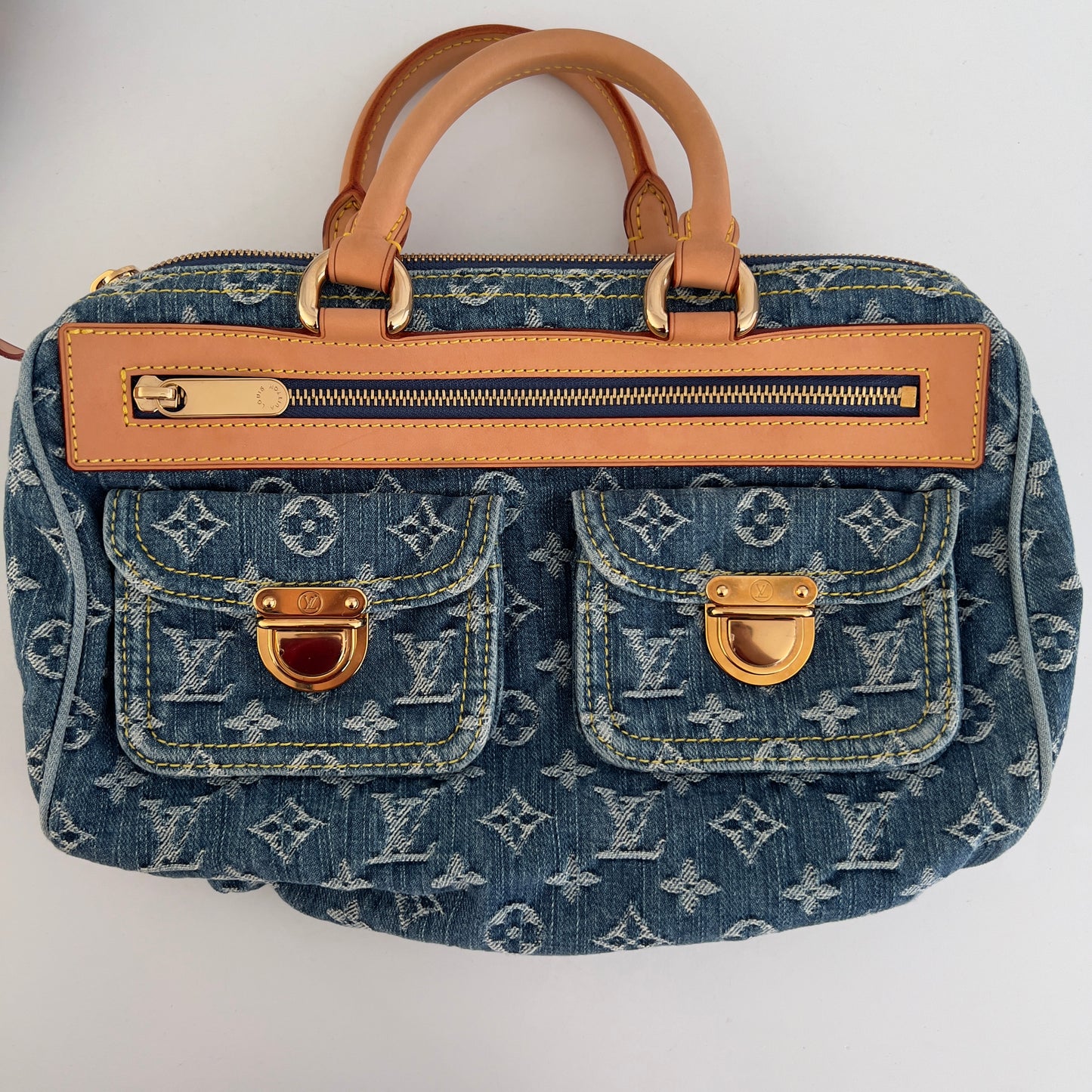 Vintage Louis Vuitton Neo Speedy Blue Bag