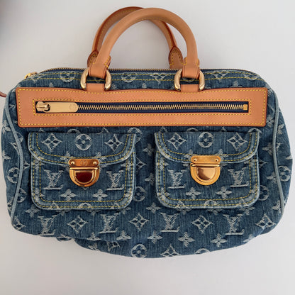 Vintage Louis Vuitton Neo Speedy Blue Bag