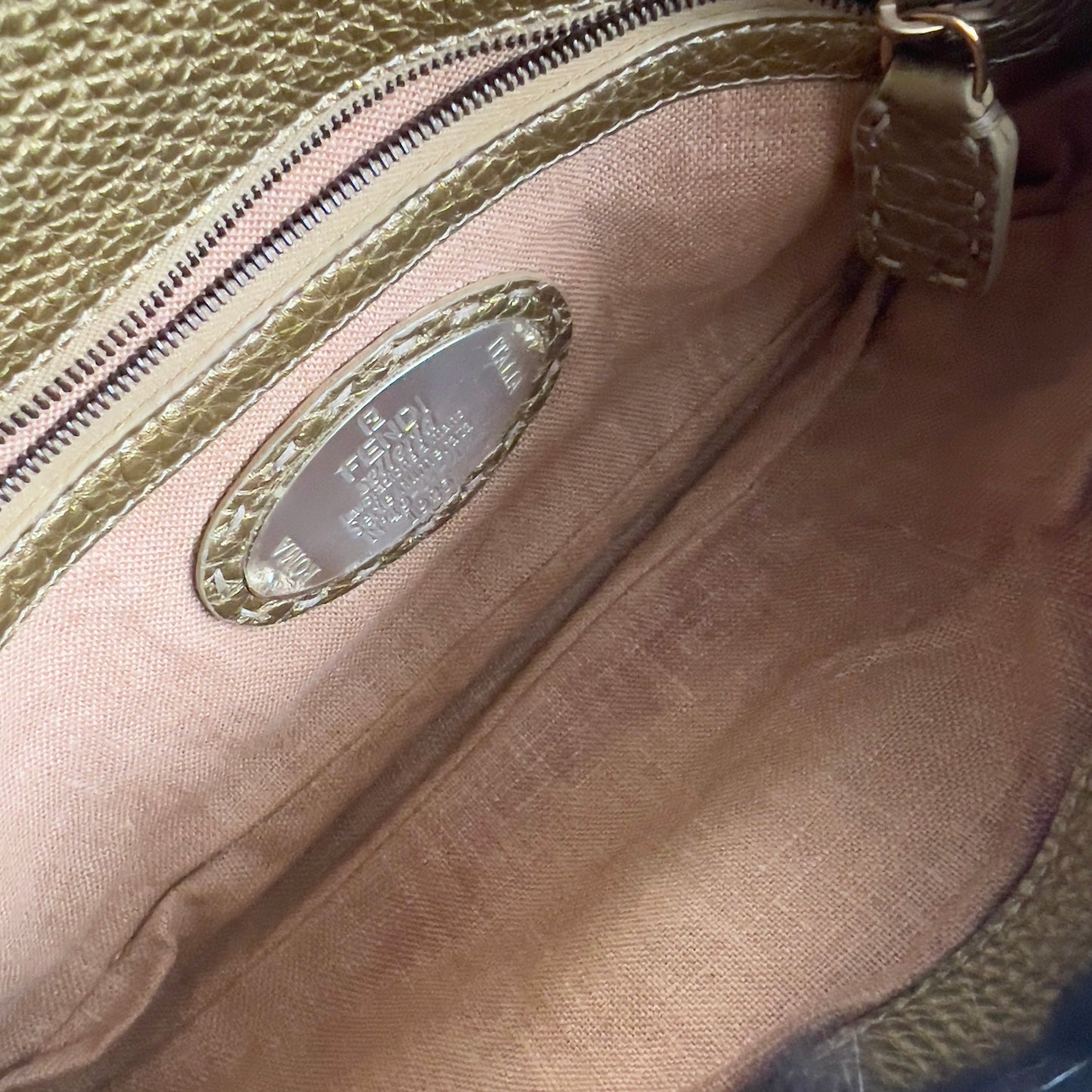 Fendi Mink Fur Flora Sellreia Baguette