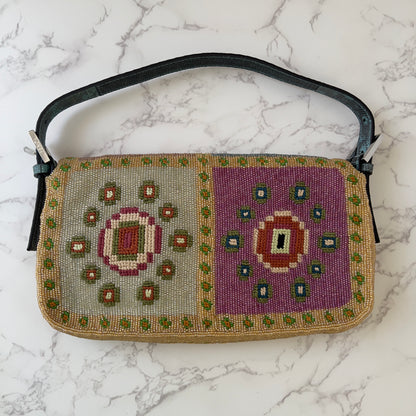 Fendi pre-owned 26424 Re Edition bag with multicolor embroidery