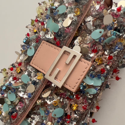 Fendi Fairy Sequin Mini Baguette