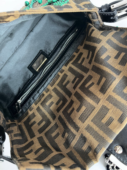 Fendi higanbana beaded baguette