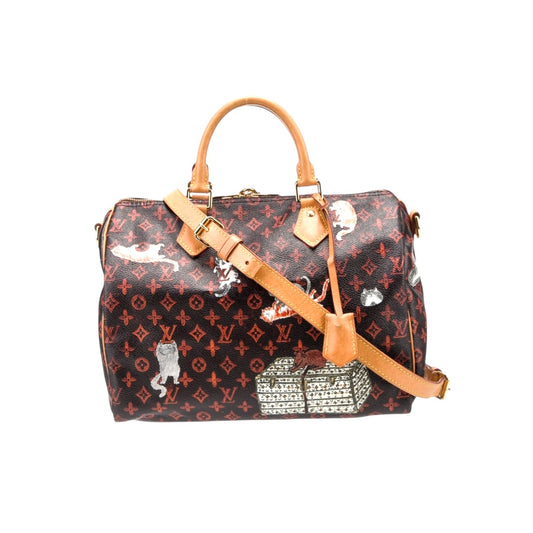 Louis Vuitton Catogram Speedy Bandouliere 30