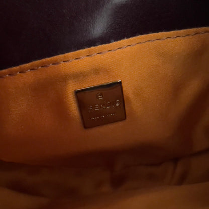 Vintage Fendi Blue Sequin Crossiant