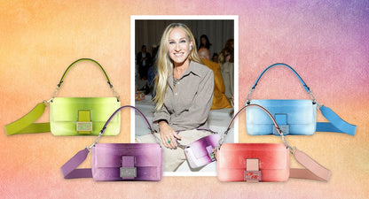Fendi & SJP’s green sequin baguette
