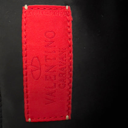 Vintage Valentino Black Mink Fur Evening Bag