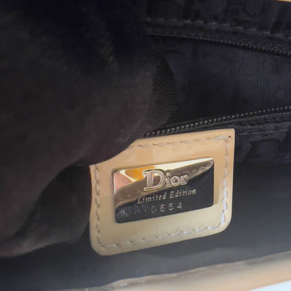 Dior Saddle Bag Limited Edition Vintage Adiorable 69 Blue Velvet
