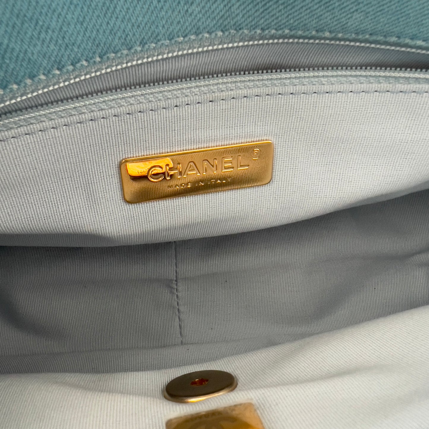 Chanel Medium Denim 19 FLap bag