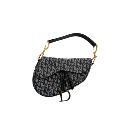 Vintage Dior Blue Diorissmo saddle bag